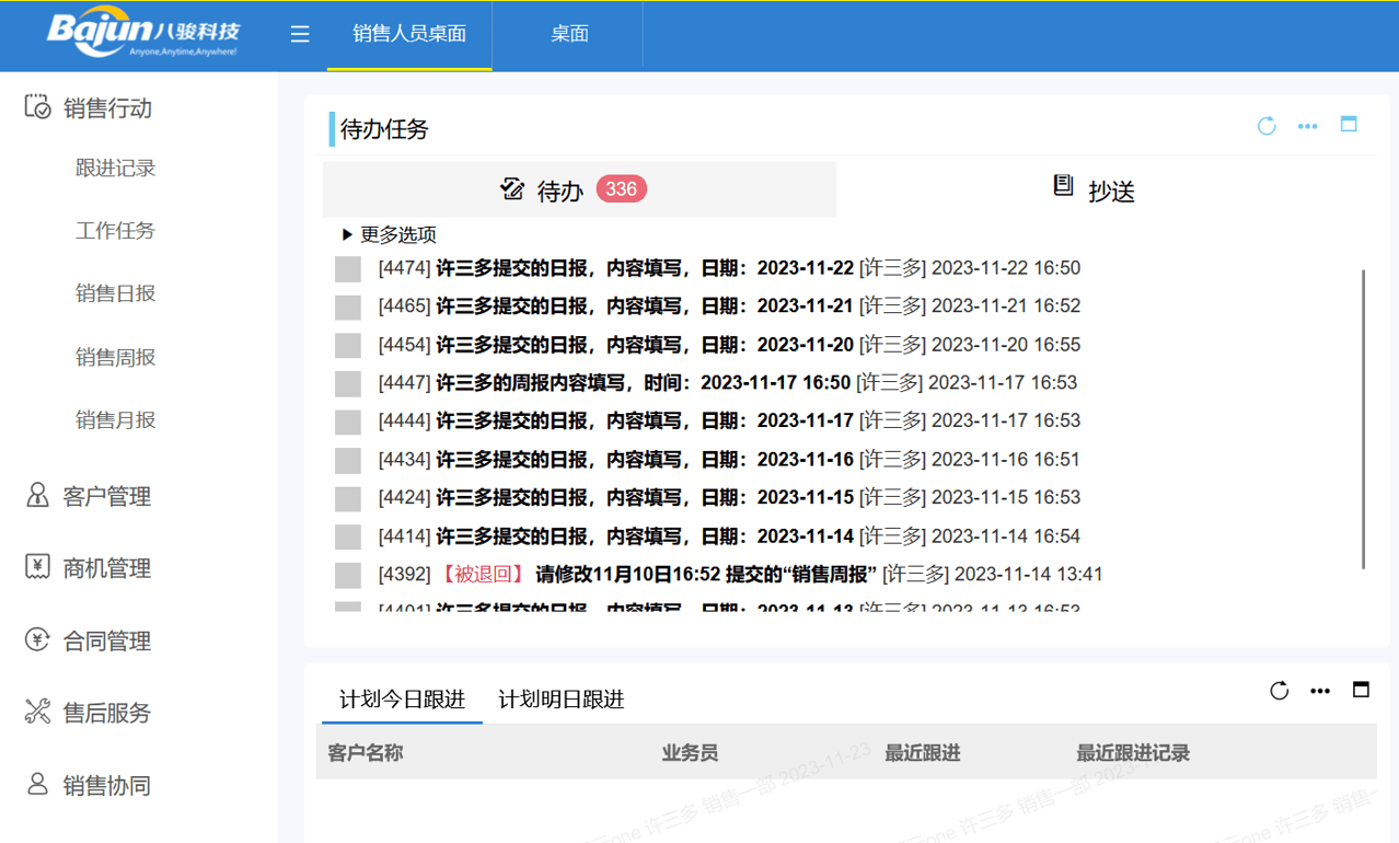 如何使用CRM系統(tǒng)日報管理提升效率及團隊協(xié)作能力？