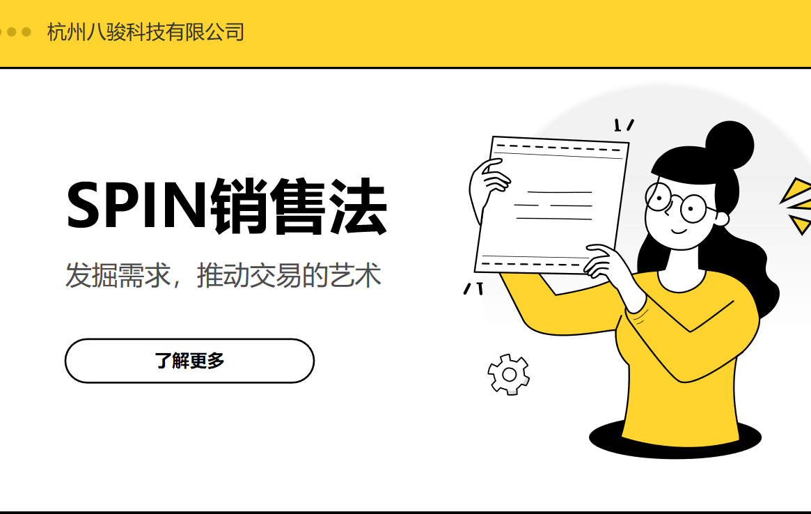 SPIN銷(xiāo)售法